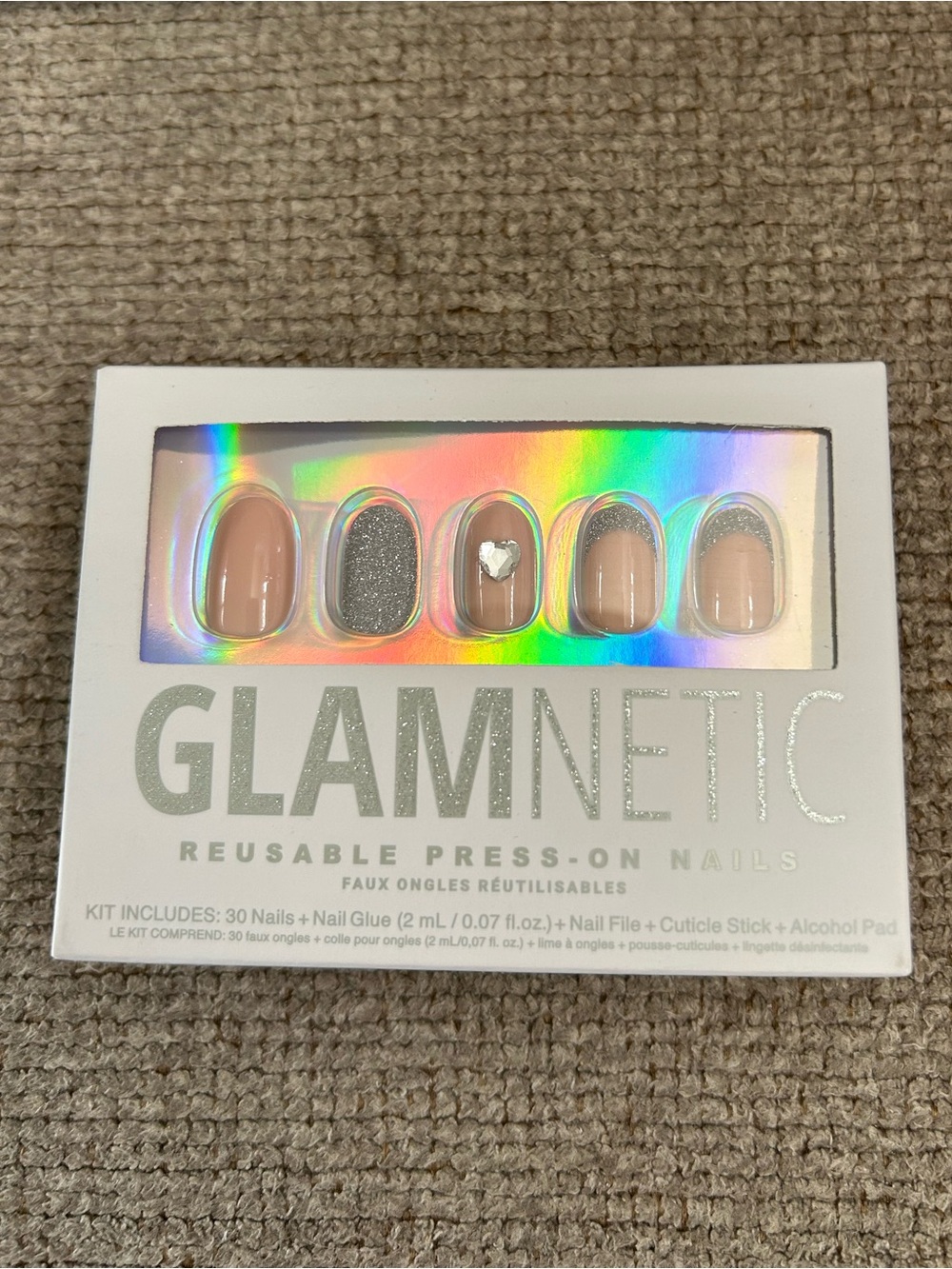 Glamnetic Icy Reusable Press-On Nails